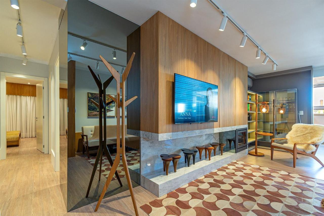Excelente Apto Centro De Canela Stayhousetemporada Luaran gambar